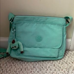 Kipling Sea Foam Green Purse